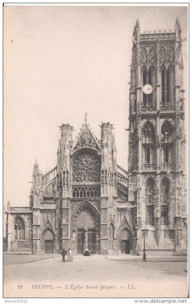 76 Dieppe  Eglise Saint Jacques - Dieppe