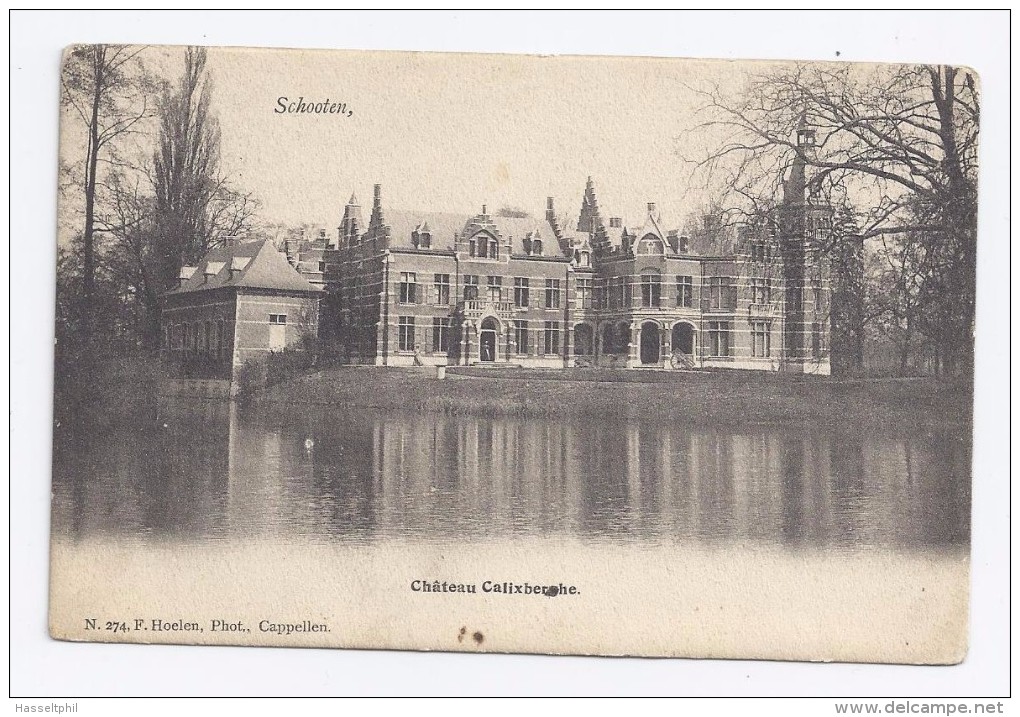 Schooten - Chateau Calixber(g)he - Schoten