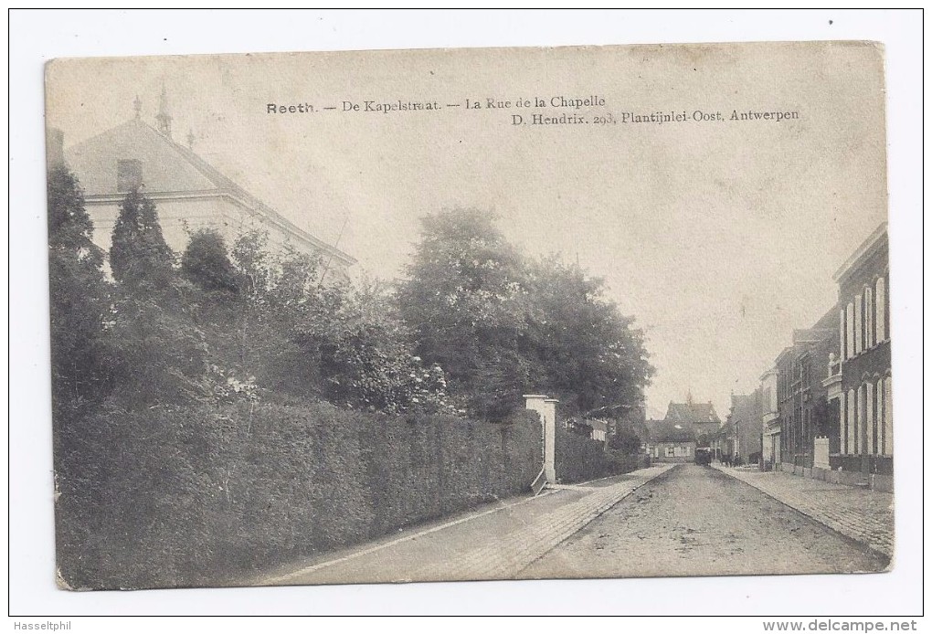 Reeth  -  De Kapelstraat  -  La Rue De La Chapelle - Rumst