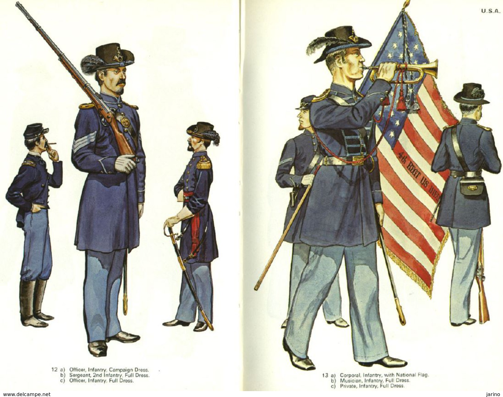 Uniforms Of The American Civil War In Colour 1861-1865,99 Pages Sur DVD,more Than 210 Uniforms Photos And Described - Uniformen