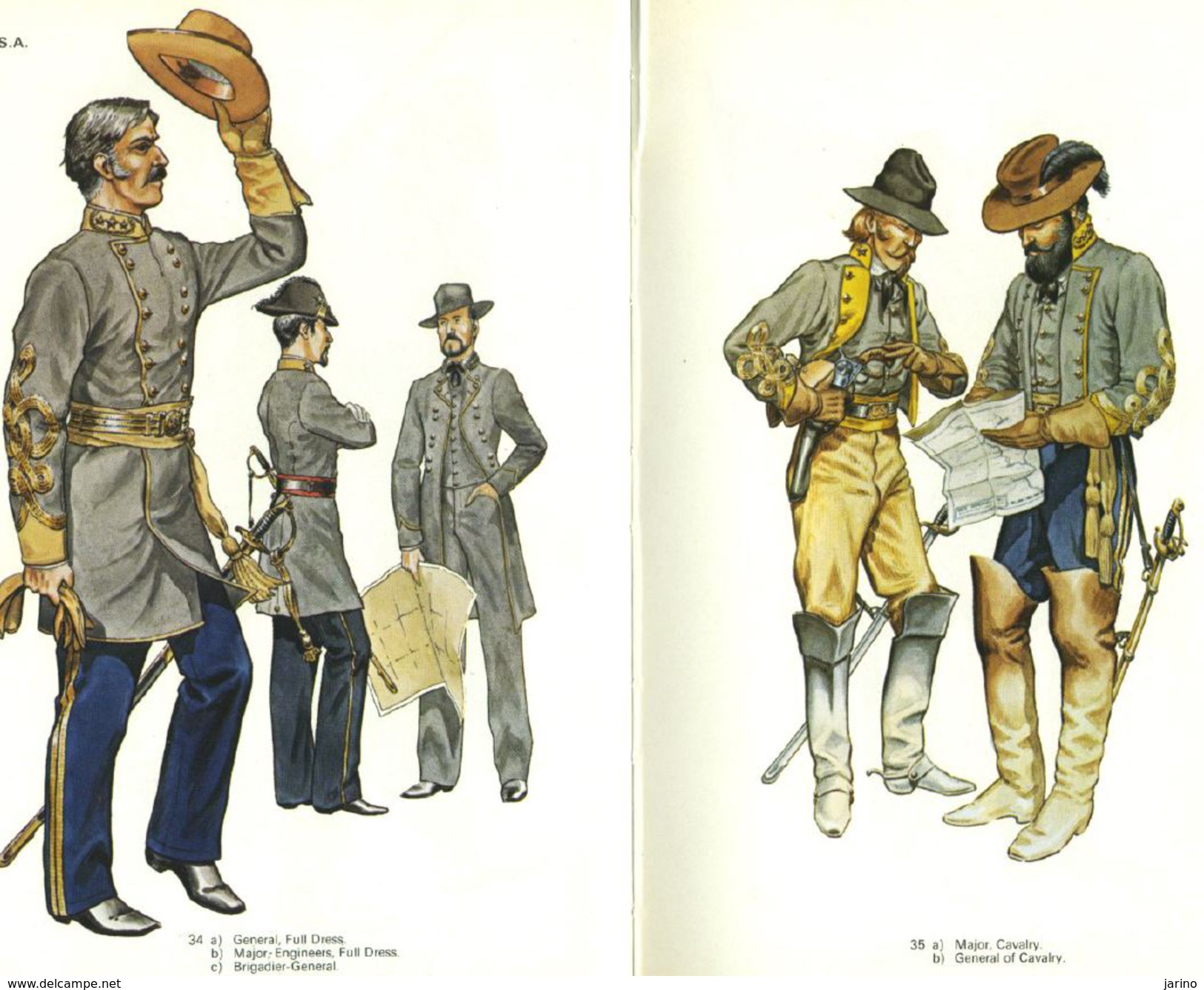 Uniforms of the American Civil War in colour 1861-1865,99 pages sur DVD,more than 210 uniforms photos and described