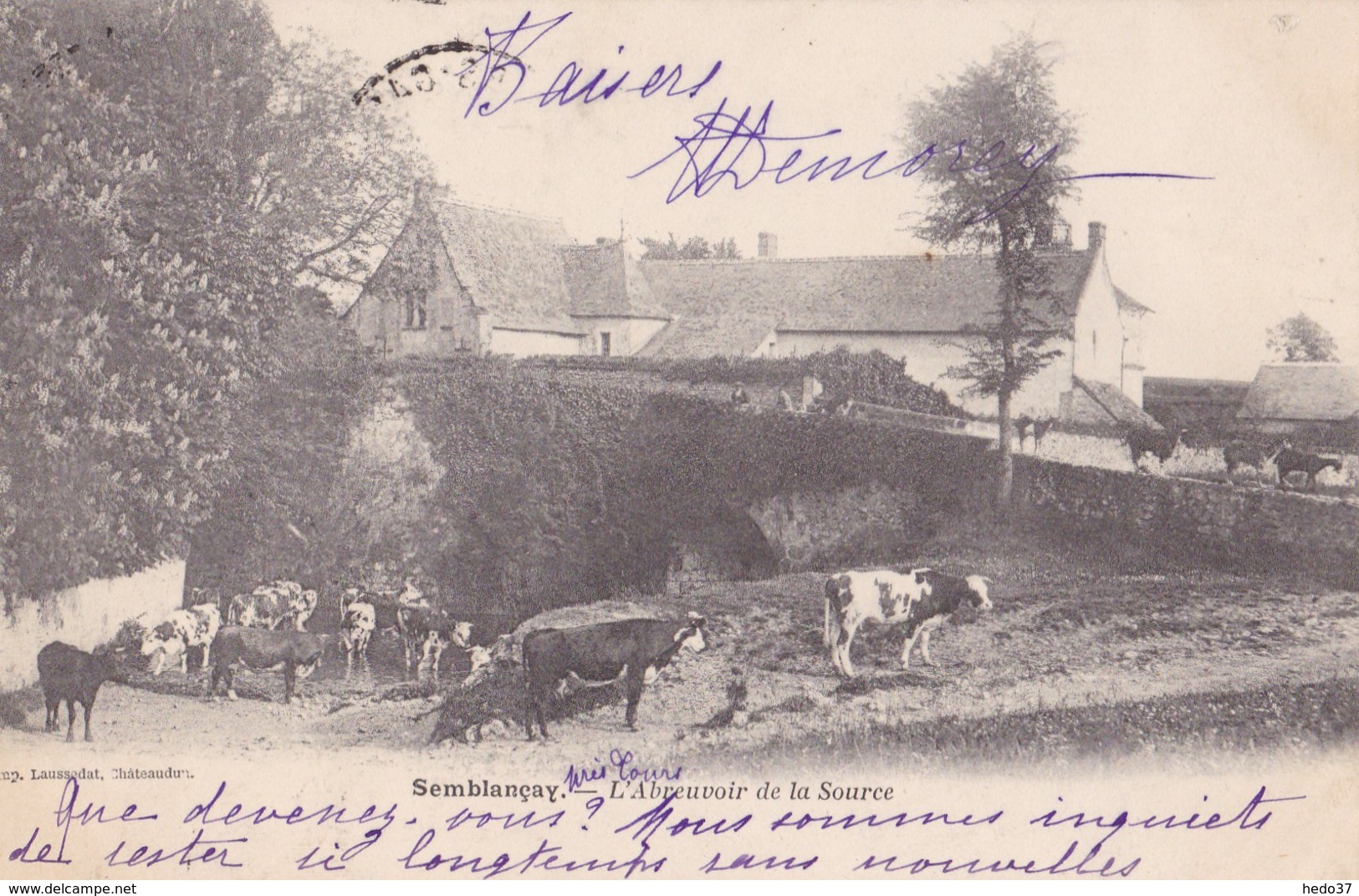 Semblançay - L'Abreuvoir De La Source - Semblançay