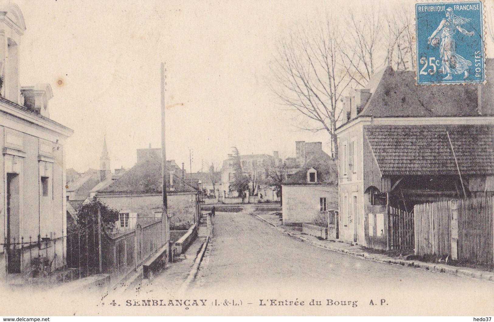 Semblançay - L'Entrée Du Bourg - Semblançay