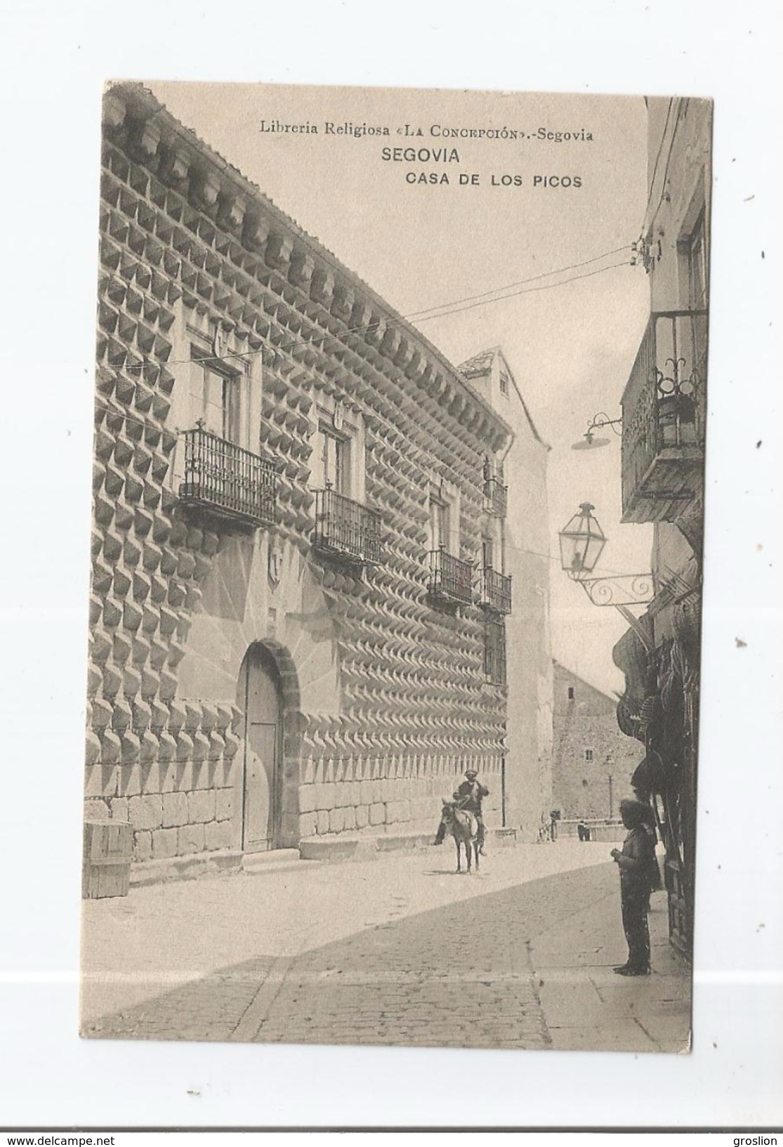 SEGOVIA CASA DE LOS PICOS 1907 - Segovia