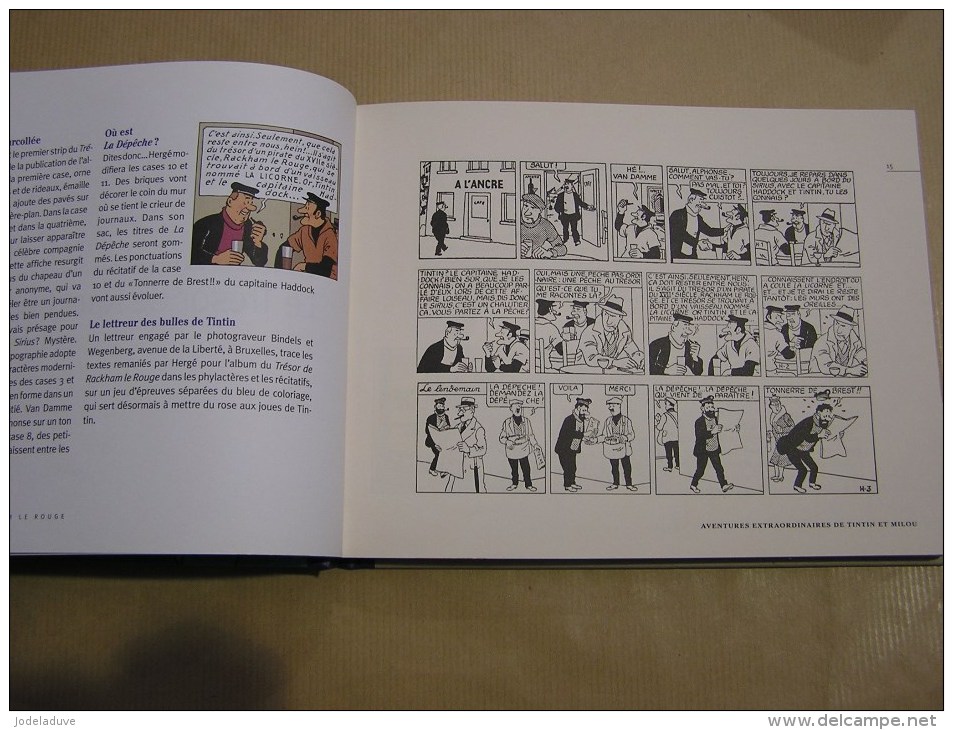 A LA RECHERCHE DU TRESOR DE RACKHAM LE ROUGE Hergé Tintin Milou Haddock Dupont Dupond Tournesol