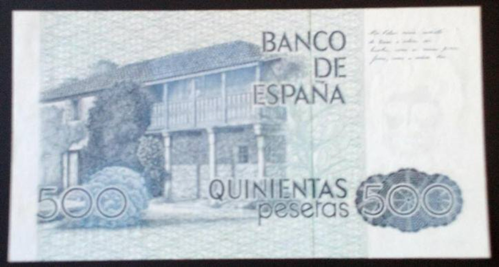 500 Pesetas De ROSALÍA DE CASTRO 1979. SIN CIRCULAR  SERIE A - [ 4] 1975-… : Juan Carlos I