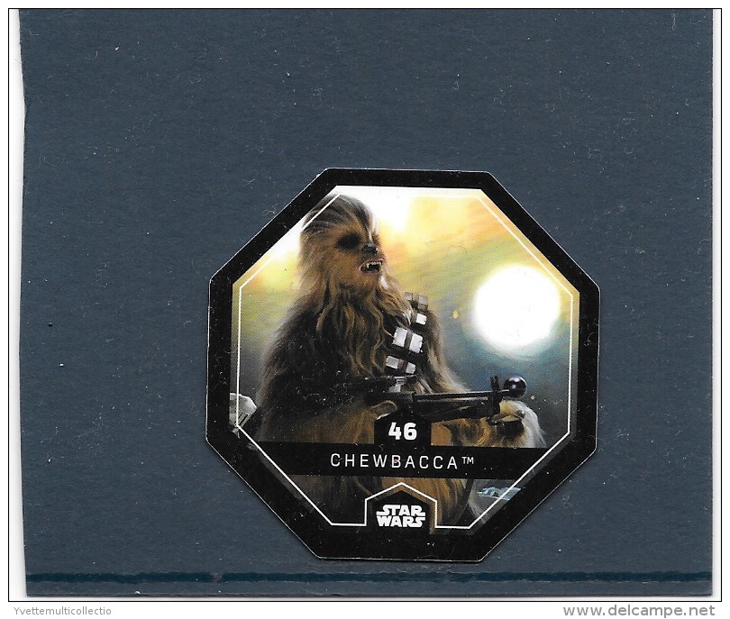 JETON 2015 COLLECTOR. STAR WARS ( LECLERC ). CHEWBACCA. N° 46 .COSMIC SHELLS - Episodio II