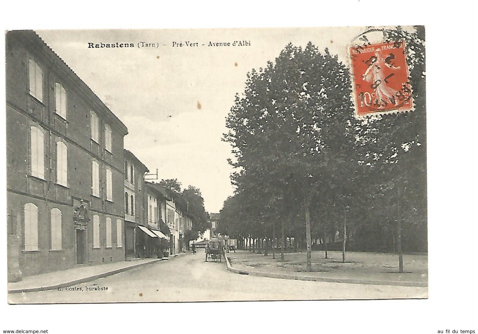 RABASTENS , PRE VERT , AVENUE D' ALBI - Rabastens