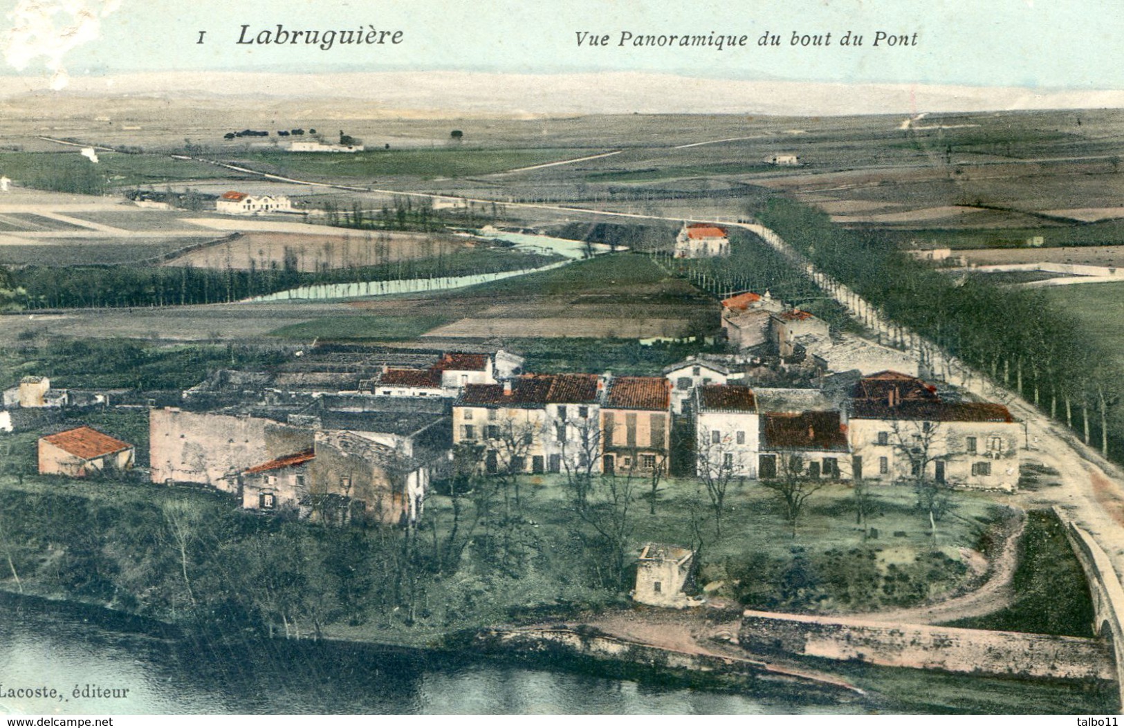 Tarn - Labruguière - Vue Panoramique Du Bout Du Pont - Labruguière