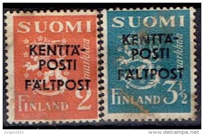 FINLAND # FELDPOST   FROM 1943 - Militärmarken