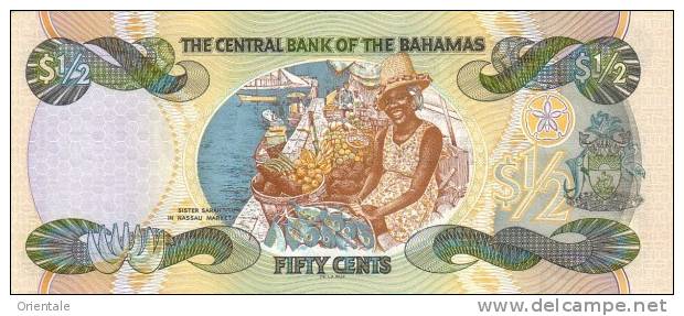 BAHAMAS P. 68 1/2 D 2001 UNC - Bahama's