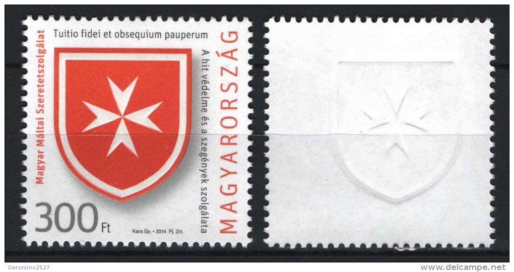 HUNGARY 2014 HISTORY The Charity Of MALTA - Fine Set MNH - Neufs