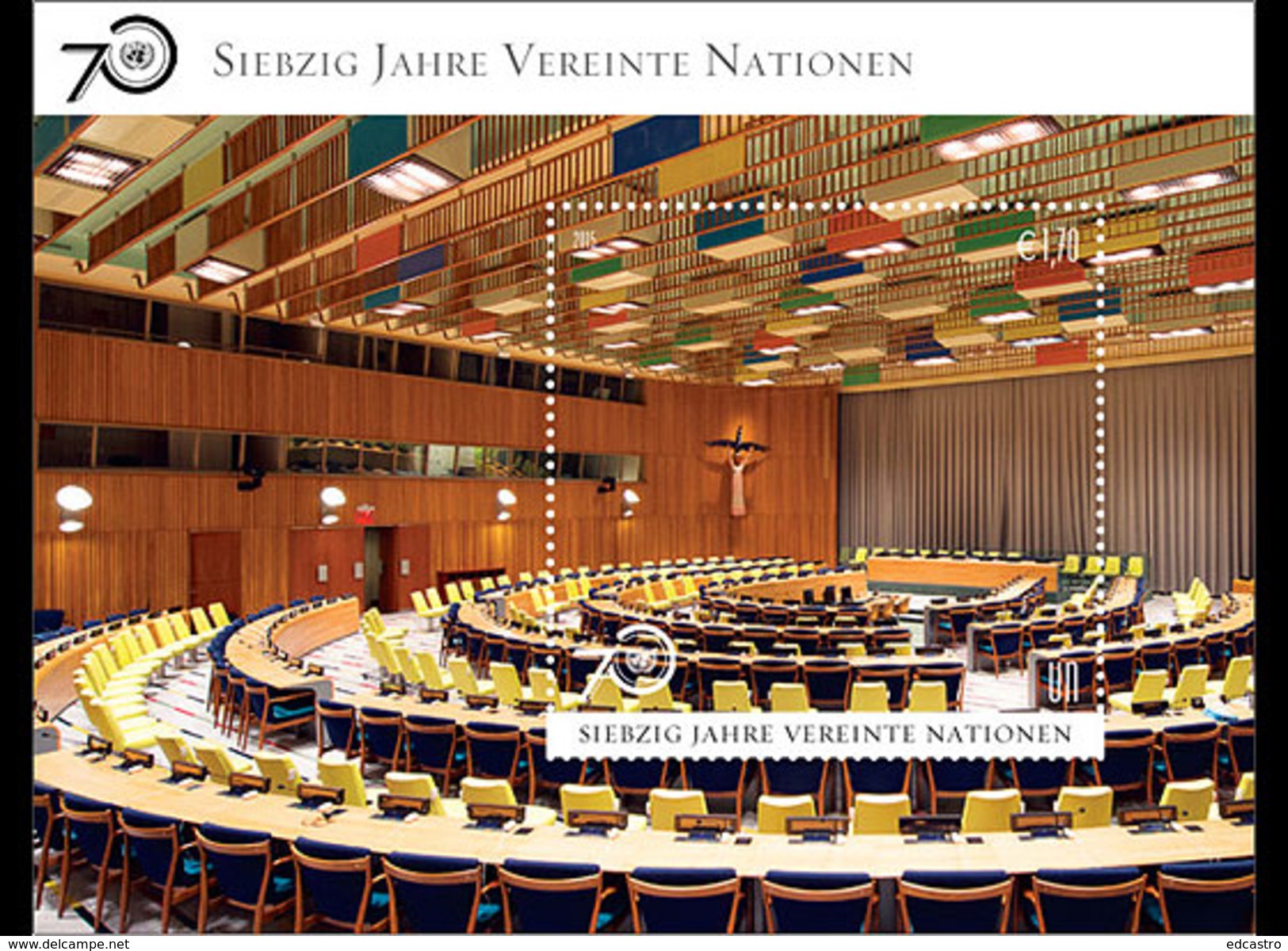 UNITED NATIONS 2015 70th Anniversary Of The UN (Vienna) - Nuevos