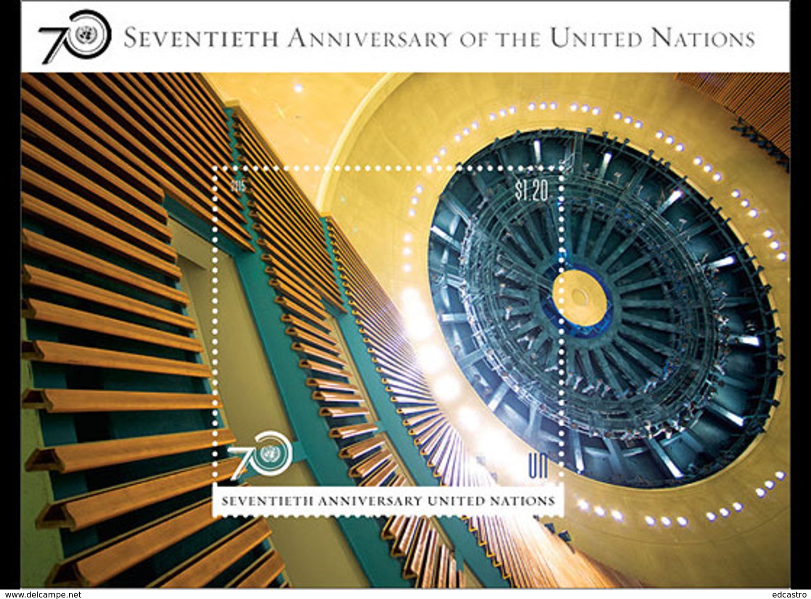 UNITED NATIONS 2015 70th Anniversary Of The UN (New York) - Nuevos