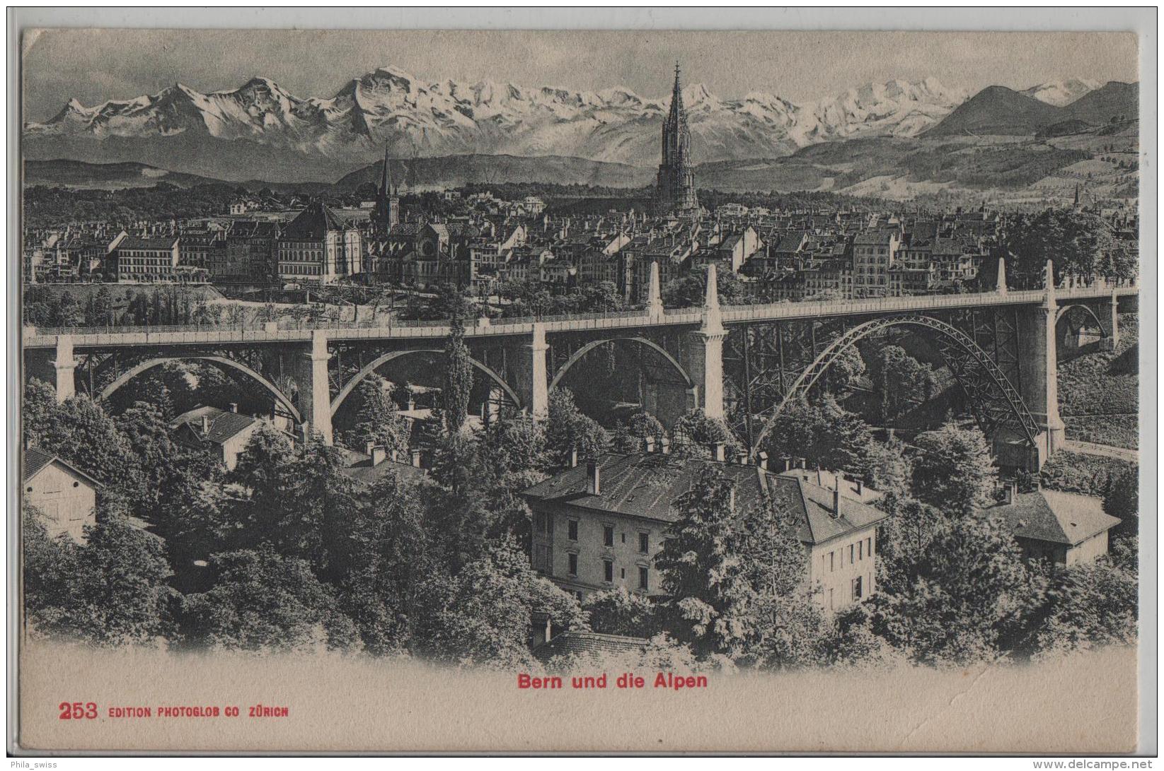 Bern Und Die Alpen - Photoglob No. 253 - Berne