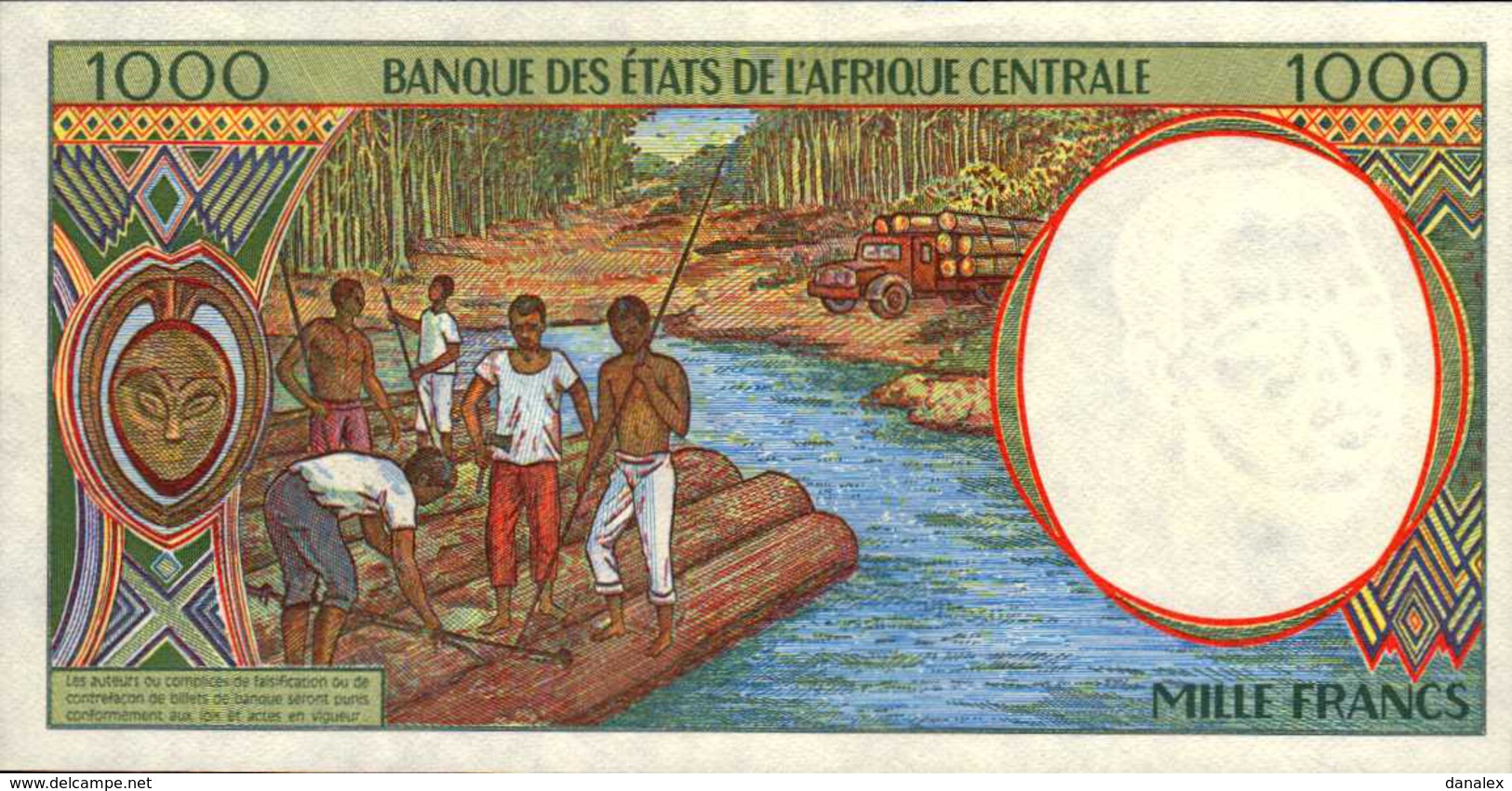 GABON  500 E  1000 FRANCS De 1994 Pick 401b Et 402b  UNC/NEUF - Gabon