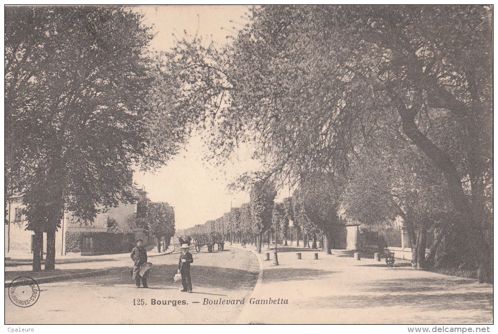 BOURGES   ( 18 ) Boulevard Gambetta - Bourges