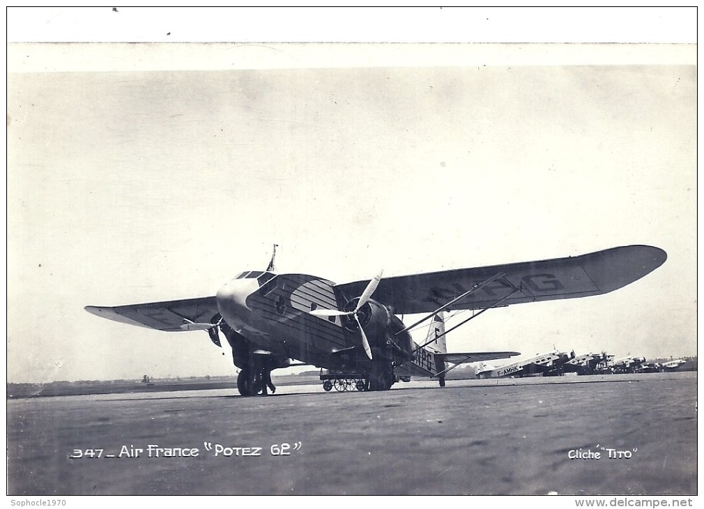 POTEZ 62 - Air France - 1946-....: Ere Moderne