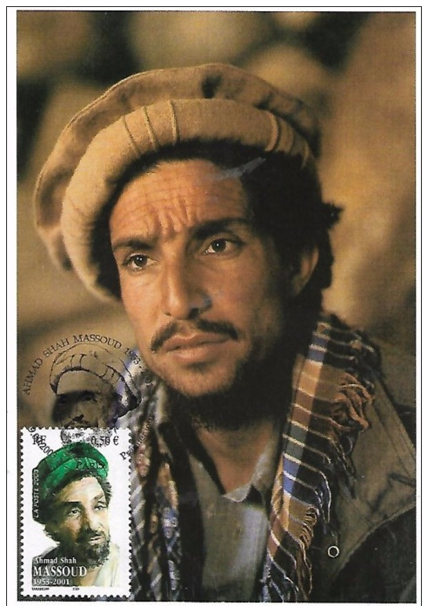 PARIS  Ahmad Shah Massoud 1953/2001 Chef De L'armée Islamiste  9/09/03 - Altri & Non Classificati