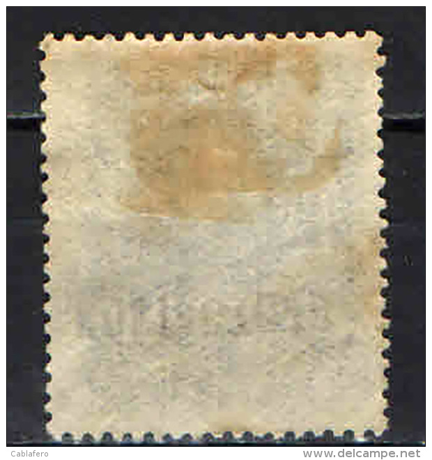 CRETA - 1901 - PRINCIPE GIORGIO DI GRECIA CON SOVRASTAMPA - OVERPRINTED - SENZA GOMMA - Creta