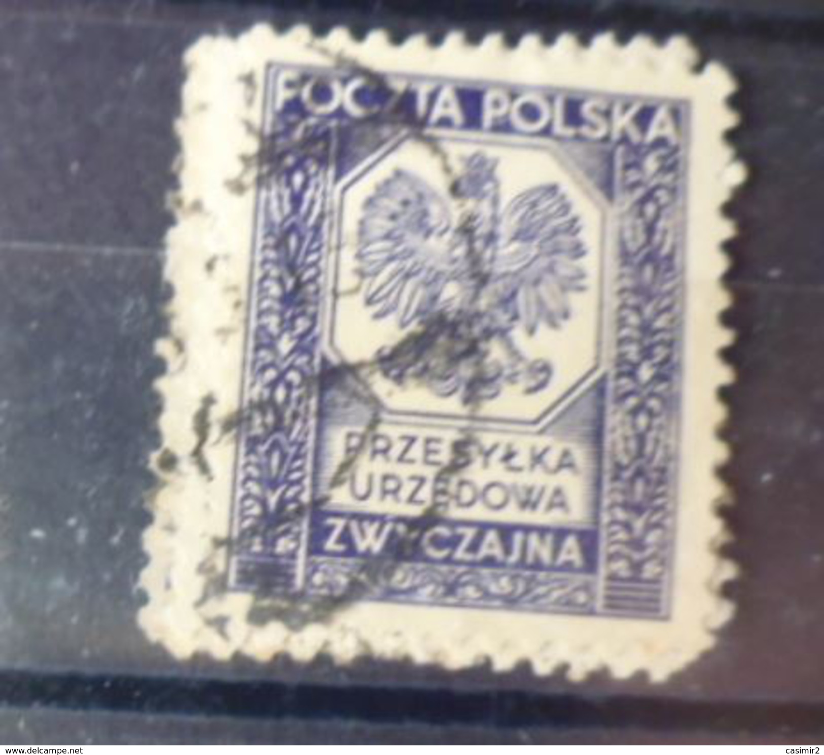 TIMBRE DE POLOGNE.  YVERT N°19 - Officials