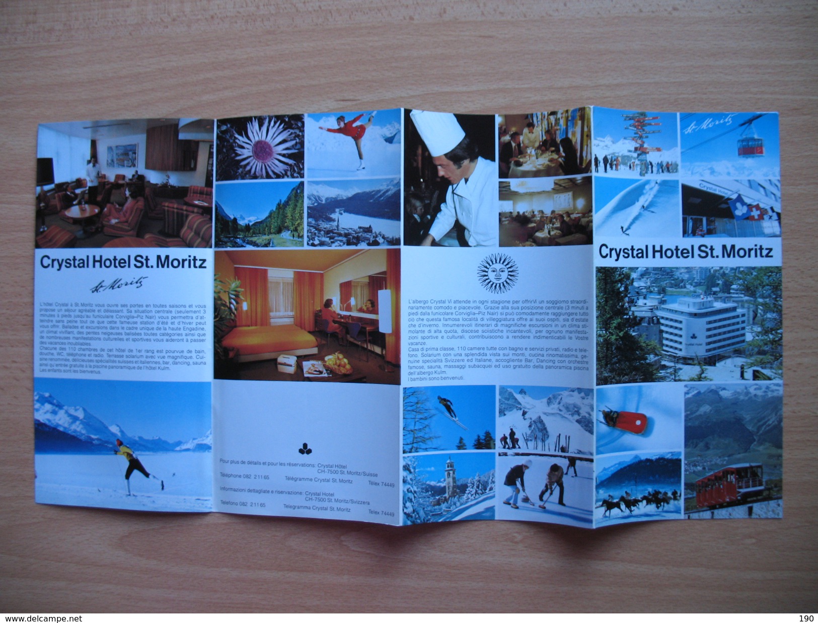 Crystal Hotel St.Moritz - Tourism Brochures