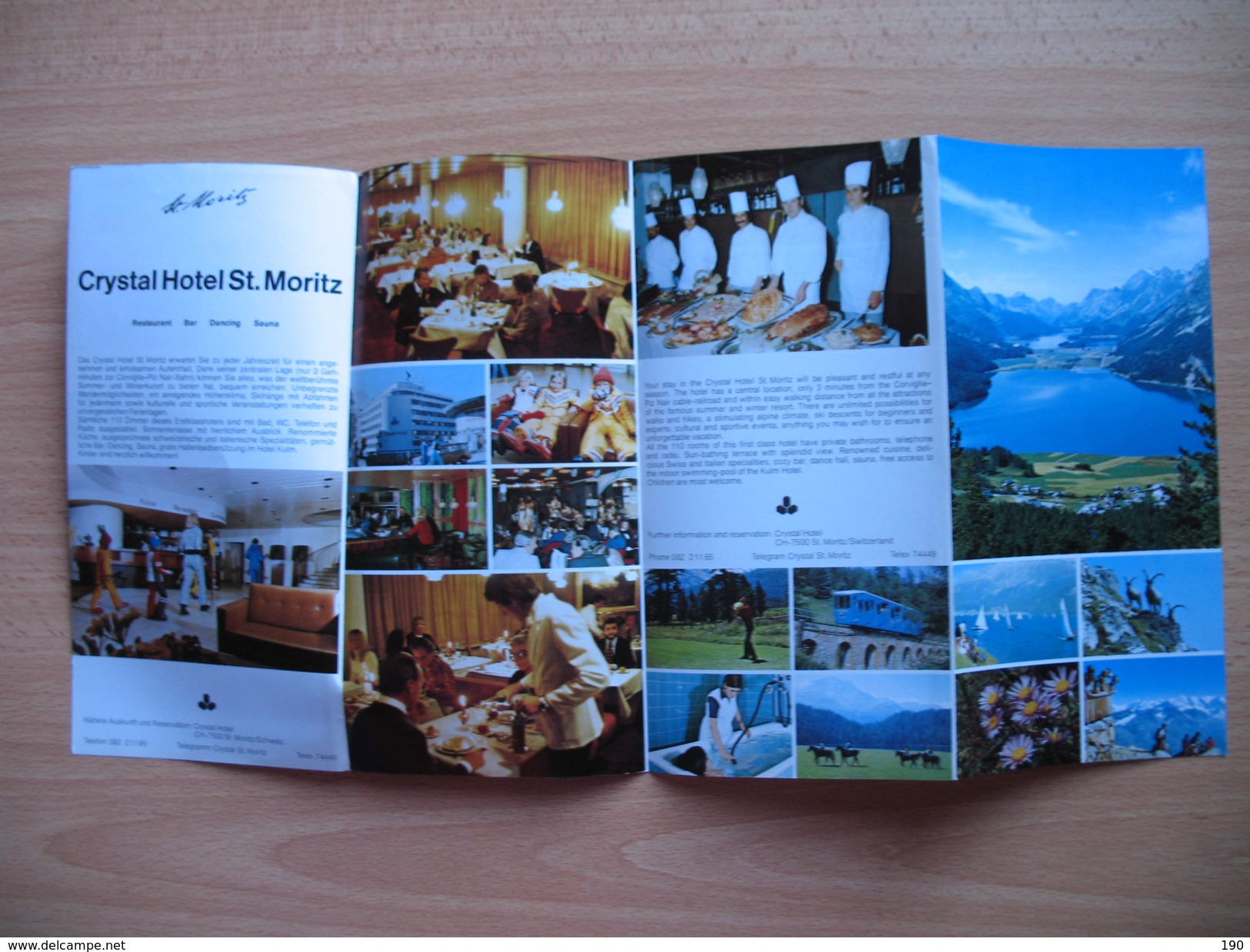 Crystal Hotel St.Moritz - Tourism Brochures