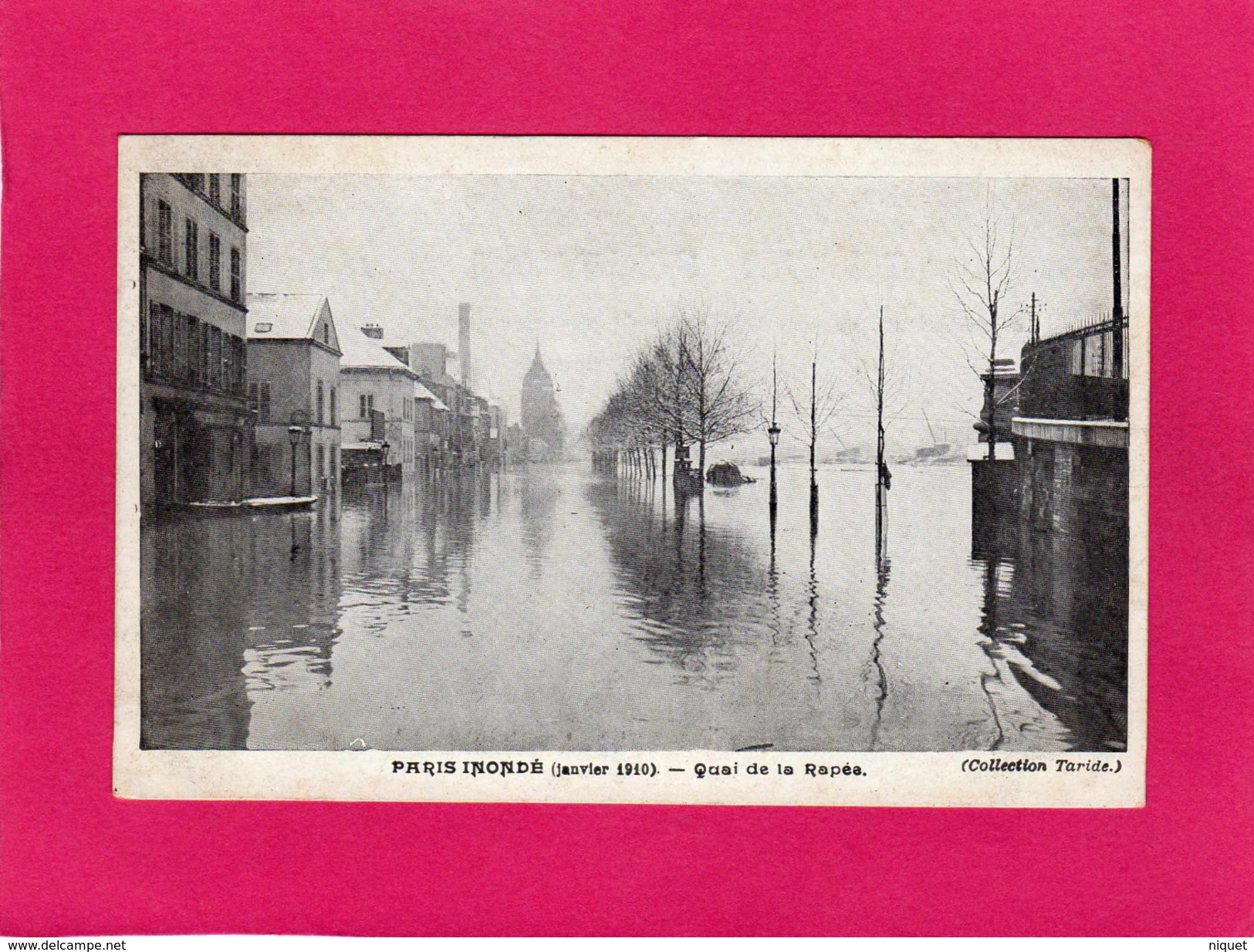 PARIS Inondé (janvier 1910), Quai De La Rapée, (Taride) - Inondations De 1910