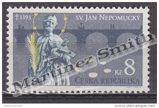 Czech Republic - Tcheque 1993 Yvert 4 600th Ann. Death Of Saint John Nepomucene - MNH - Nuevos