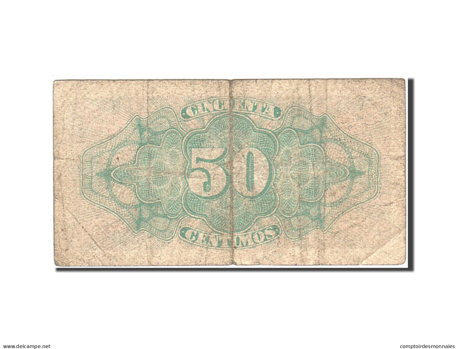 Billet, Espagne, 50 Centimos, 1937-1938, 1937, KM:93, TB - Sonstige & Ohne Zuordnung