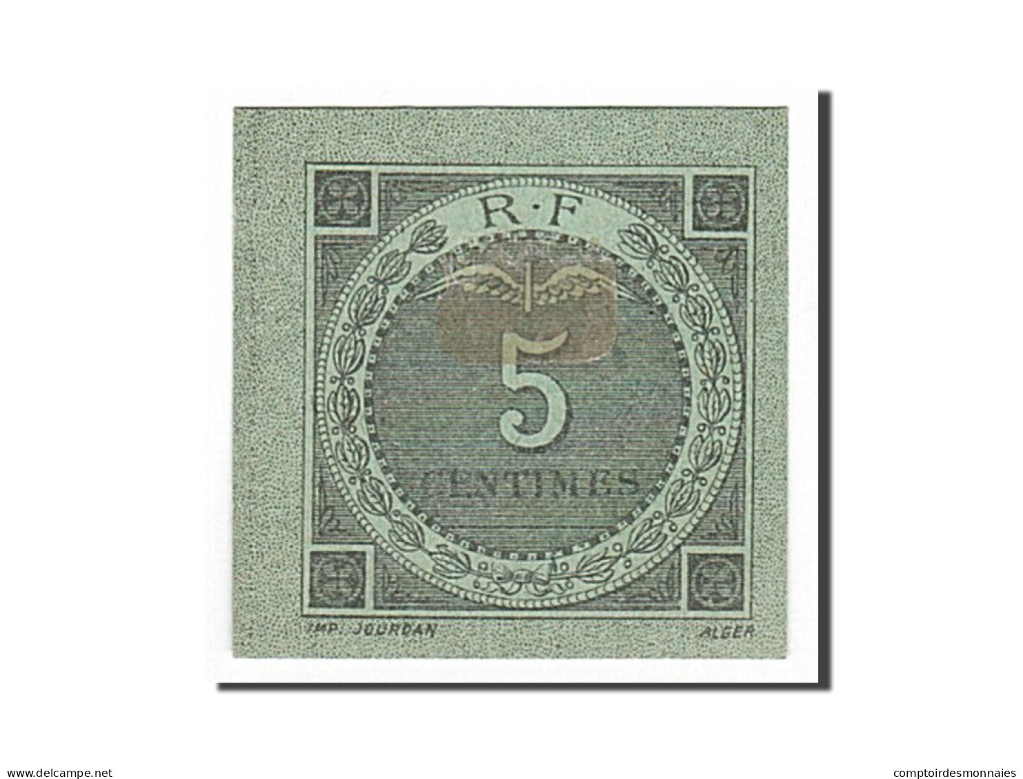 Billet, Algeria, 5 Centimes, 1916, SUP+ - Algérie