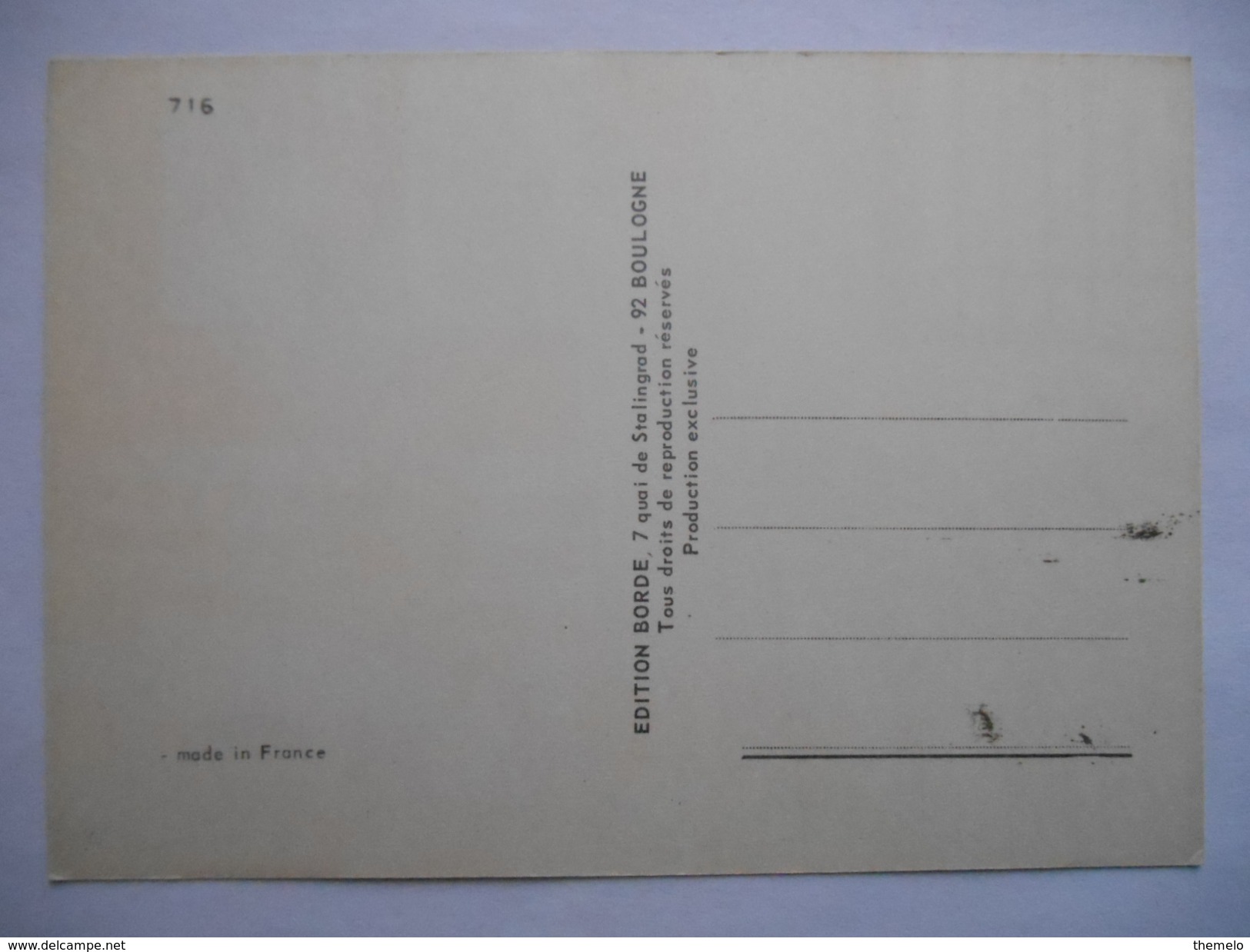 CPSM "Enfant Récupérant De L'argent N° 716" - Lassalvy