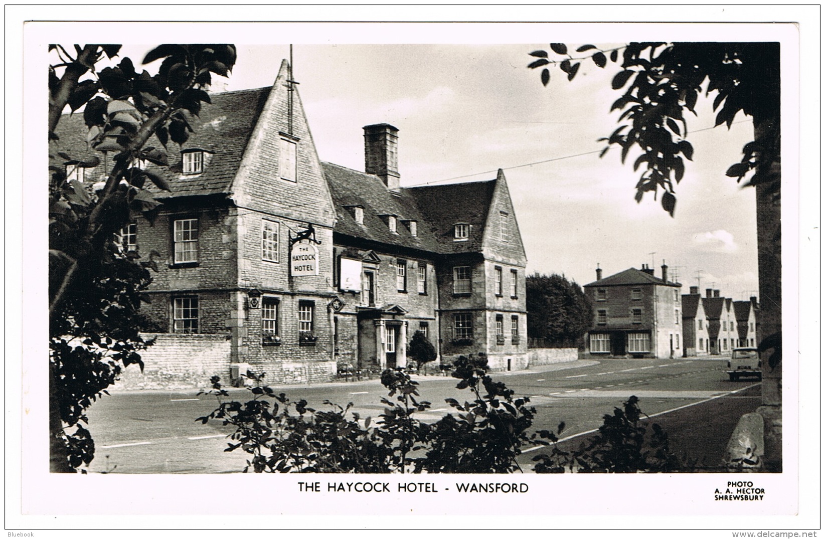 RB 1132 - Real Photo Advertising Postcard - Haycock Hotel Wanford - Cambridgeshire - Sonstige & Ohne Zuordnung
