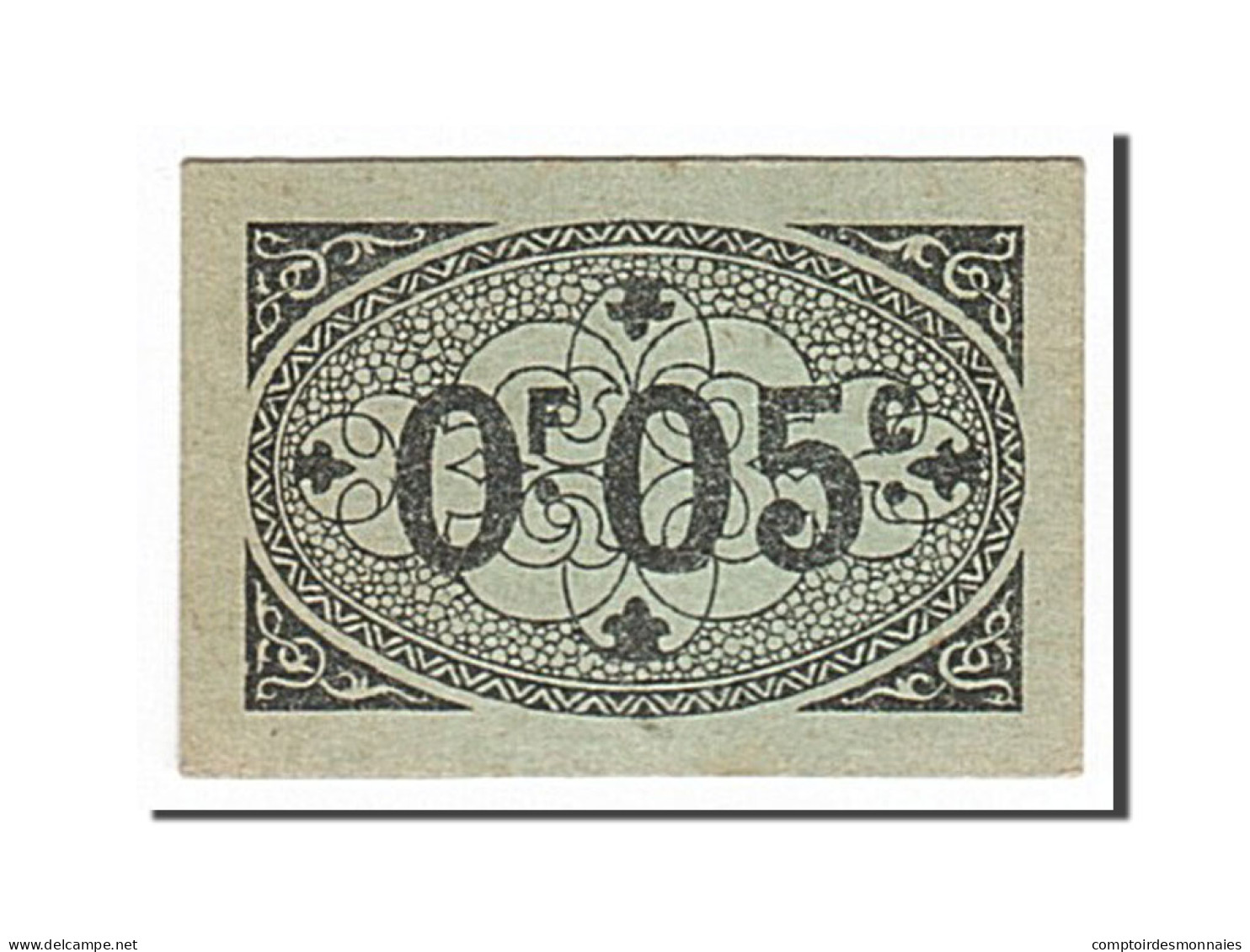 Billet, Algeria, 5 Centimes, 1917, 1917-03-09, SPL - Algérie