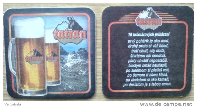 Beer Tatran, Brewery In City Poprad, Slovakia - Sous-bocks