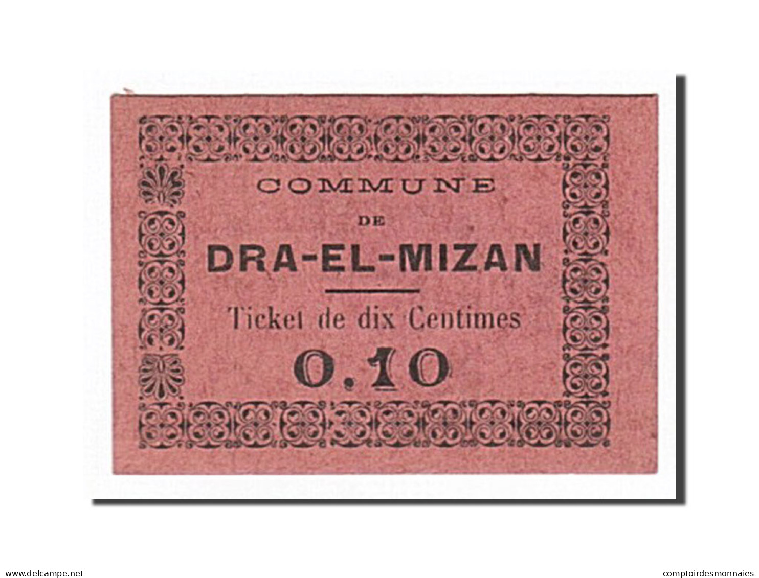 Billet, Algeria, 10 Centimes, 1917, 1917-02-27, SUP+ - Algerien