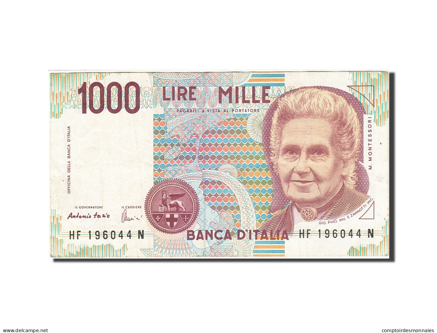 Billet, Italie, 1000 Lire, 1990-1994, 1990, KM:114c, TB - 1000 Lire