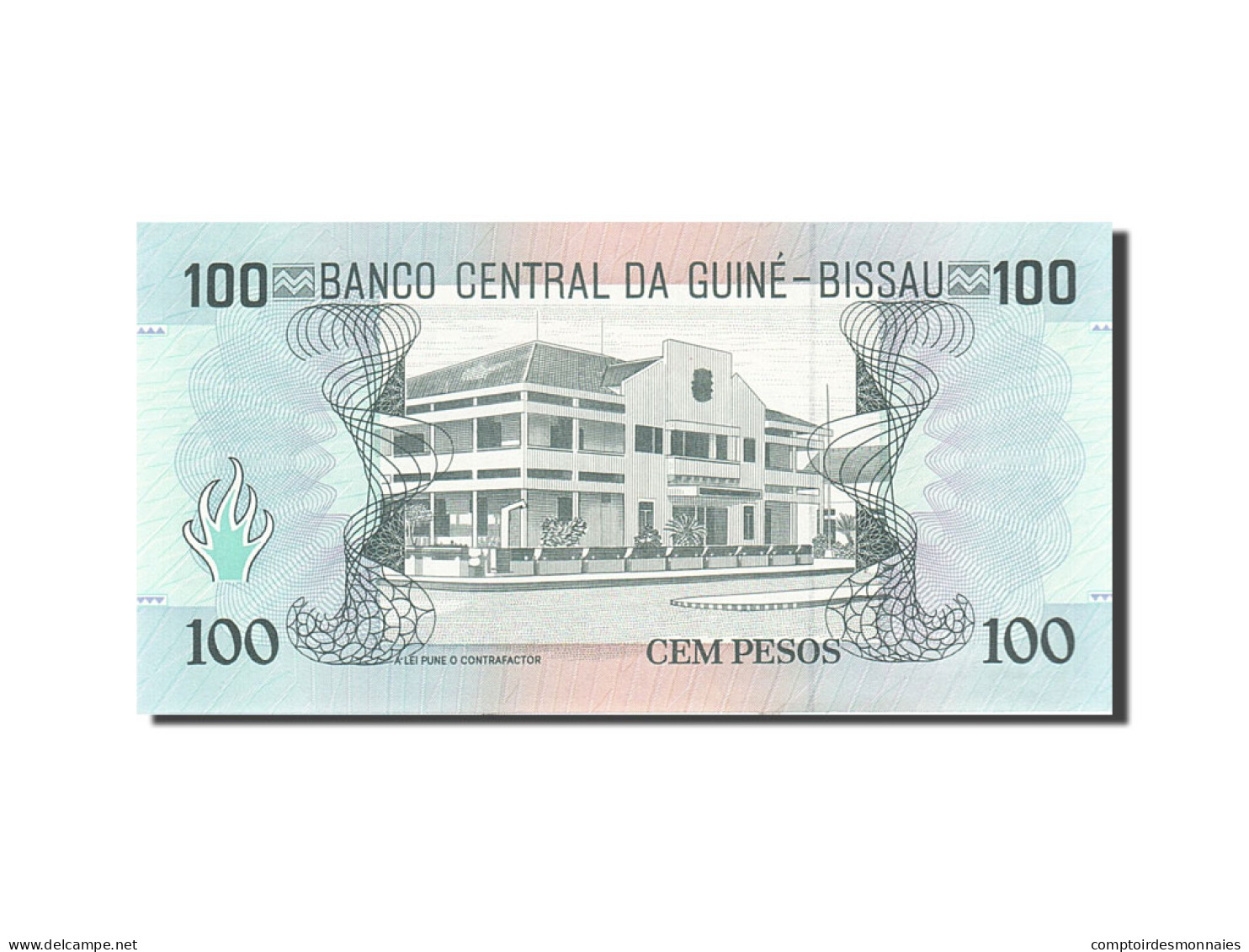 Billet, Guinea-Bissau, 100 Pesos, 1990, 1990-03-01, KM:11, NEUF - Guinea-Bissau