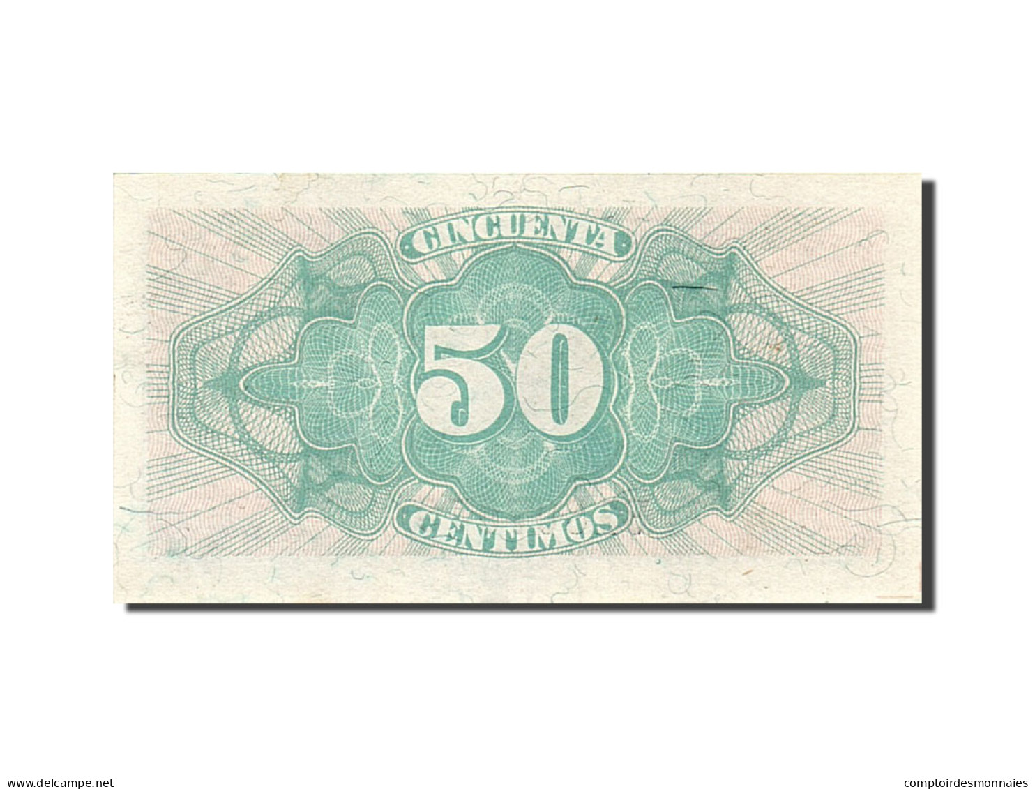 Billet, Espagne, 50 Centimos, 1937-1938, 1937, KM:93, SPL - 1-2 Pesetas