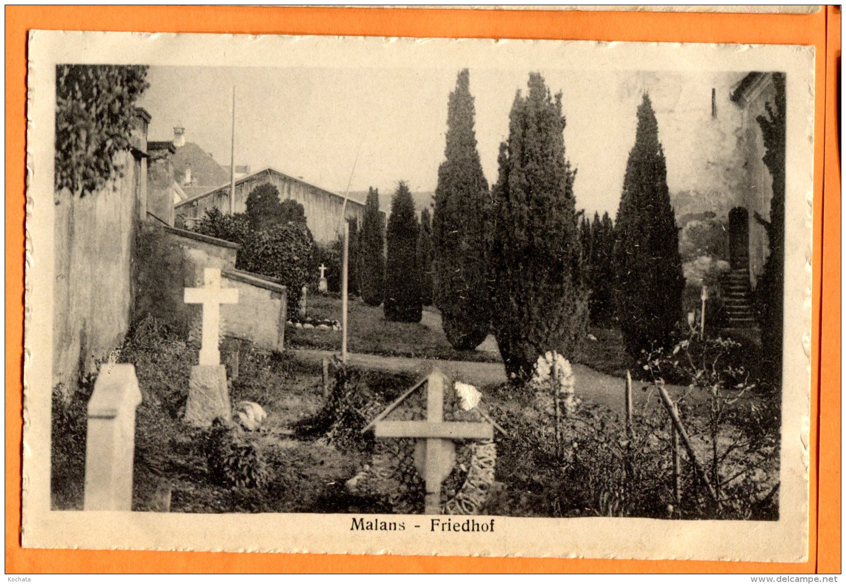 Madd482, Malans, Friedhof,  Phot. Rietberger, Non Circulée - Malans