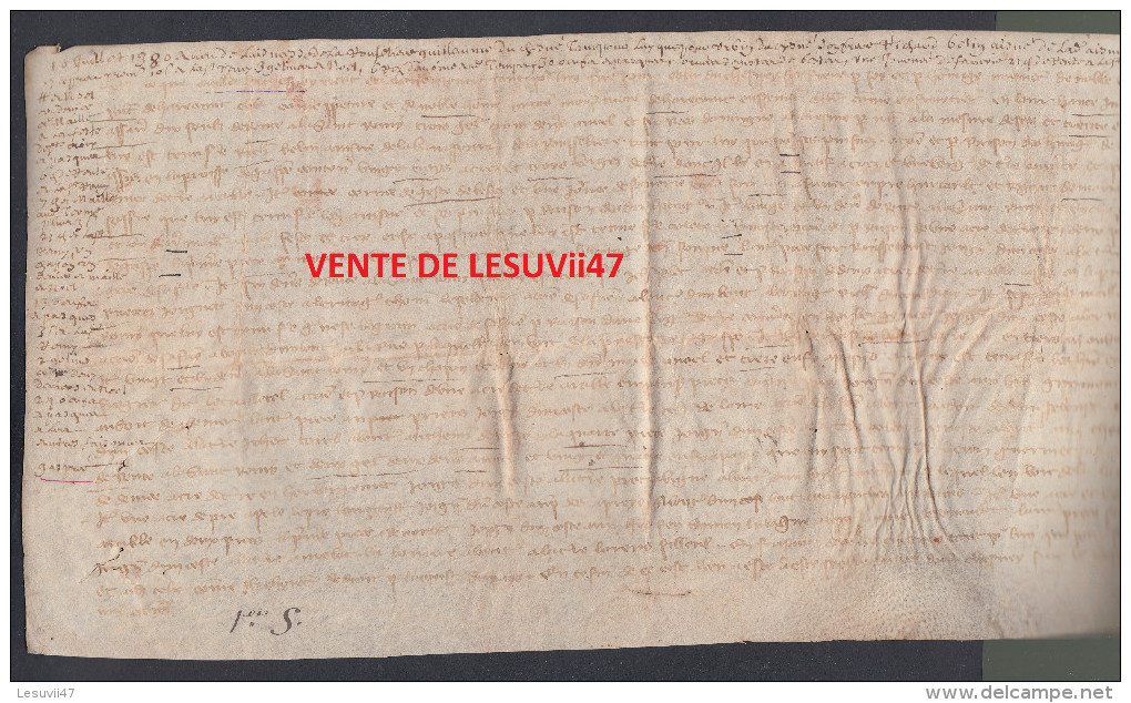 Gâprée (61-Orne) " Manuscrit original et inédit du début du siècle de CHARLES VEREL, de 105 pages & 93 documents de...