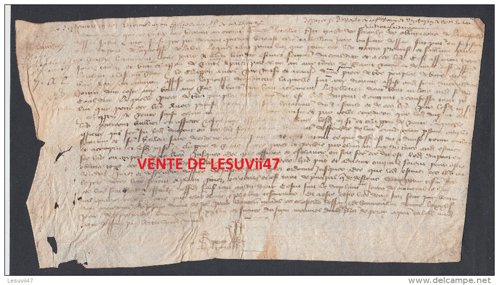 Gâprée (61-Orne) " Manuscrit original et inédit du début du siècle de CHARLES VEREL, de 105 pages & 93 documents de...