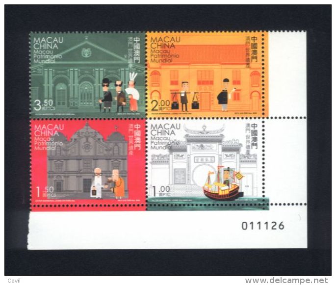 MACAU 2005 MNH Mi 1402/5  M01 - Unused Stamps