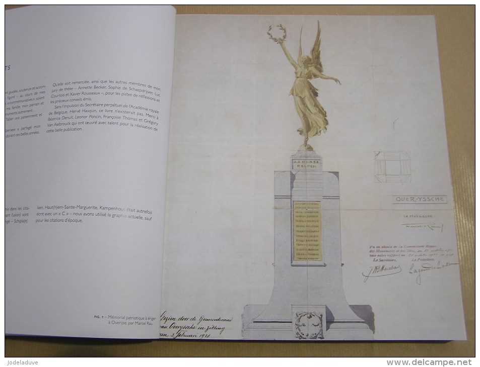 DU SOLDAT INCONNU AUX MONUMENTS COMMEMORATIFS BELGES DE LA GUERRE 14 18 Régionalisme Stèle Joyeuse Entrée Architecture - Oorlog 1914-18