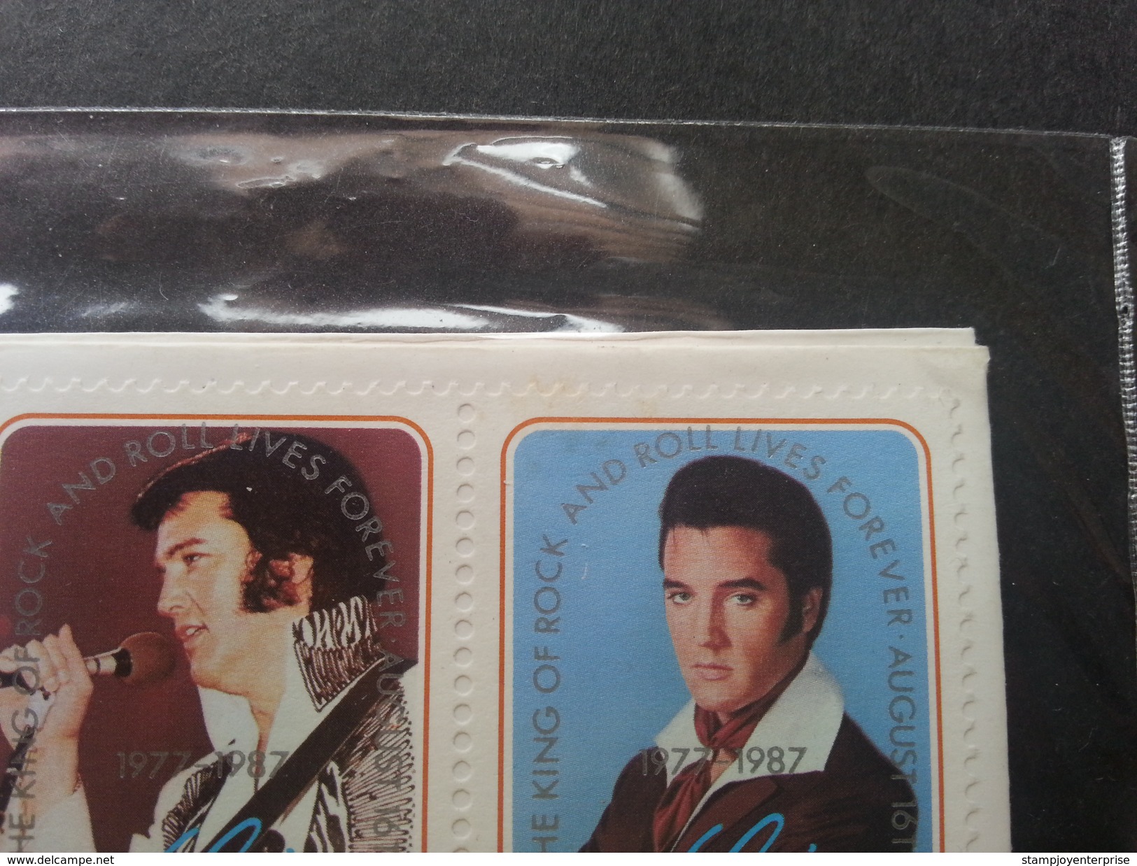 St . Vincent Elvis Presley 1987 Famous Singer Actor (stamp FDC Pair) *see Scan - St.-Vincent En De Grenadines