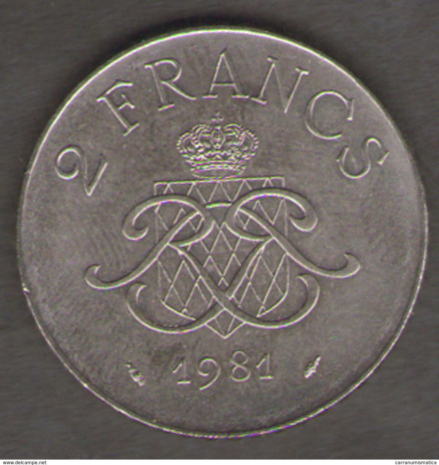 MONACO 2 FRANCS 1981 - 1960-2001 Franchi Nuovi