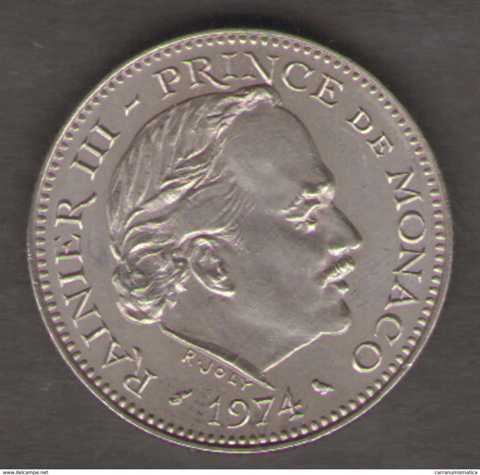 MONACO 5 FRANCS 1974 - 1960-2001 Neue Francs