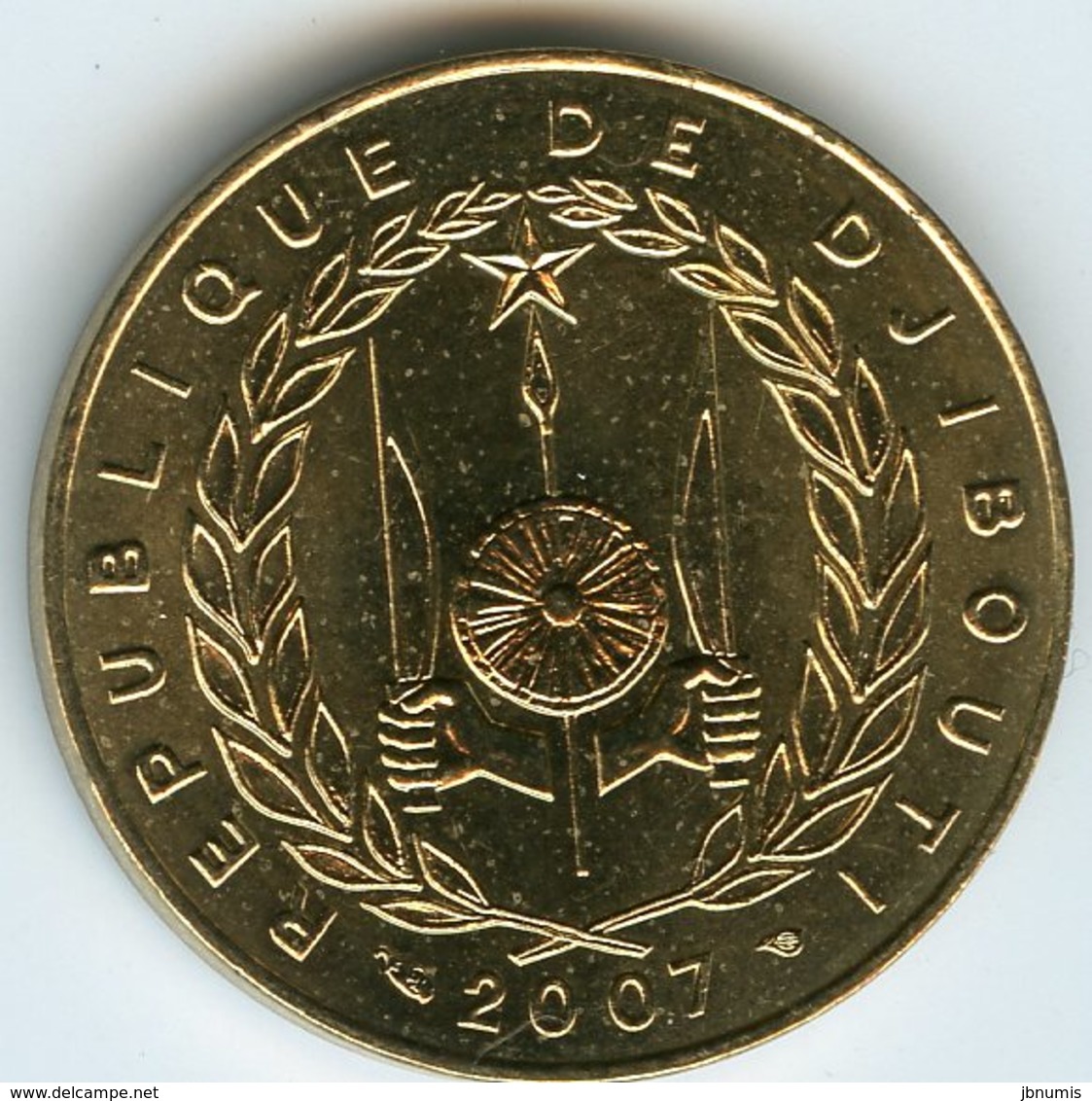 Djibouti 20 Francs 2007 UNC KM 24 - Dschibuti