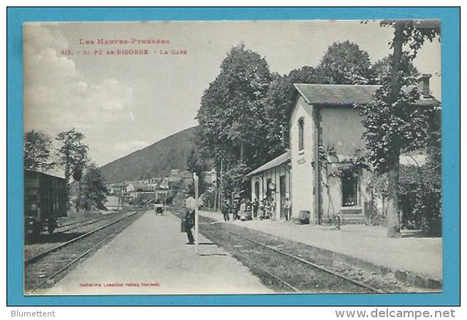 CPA LABOUCHE 413 - Chemin De Fer La Gare De SAINT-PE-DE-BIGORRE 65 - Saint Pe De Bigorre