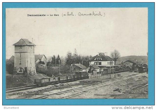 CPA - Chemin De Fer La Gare De DANNEMARIE  68 - Dannemarie